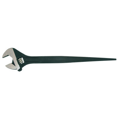 Adjustable Construction Wrench, 10-5/8 in L, 1-1/8 in Opening, Black Oxide 181-AT210SPUD