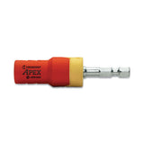 eSHOK-GUARD Magnetic Isolated Bit Holder, 1/4 in x 3 in 181-CAEBH2C