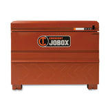 Site-Vault Heavy Duty Chests with Tray and Lid Storage, 30 in, Brown 217-2D-656990