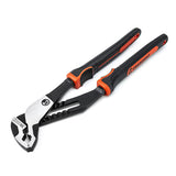K9 V-Jaw Dual Material Tongue and Groove Plier, 10 in, 8 Adjustments, Straight Handle 181-RTZ210CGV