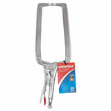 Locking C-Clamp, Regular Pads, Locking Grip, 18 in Long 181-C18CCRN