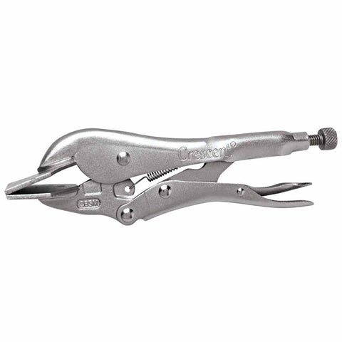 Locking Sheet Metal Clamp, 8 in L, Silver 181-C8SMVN