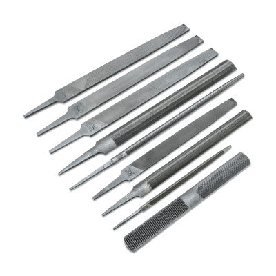 9-Pc Maintenance File Set, 6 in, 8 in, 10 in, Pouch 183-22030NNN