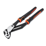 Z2 K9 Straight Jaw Dual Material Tongue and Groove Plier, 10 in, 8 Adjustments, Straight Handle 181-RTZ210CG