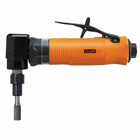 12LF Series Angle Grinder, 12,000 rpm, 1/4" Collet, 3" Diameter, 1/4 in (NPT) 473-12LF280-36