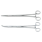 Double-X Hemostat Pliers Set, Straight; 45 Degree Tip, 9.73 in; 9.84 in Long 329-82111