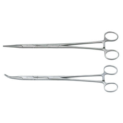 Double-X Hemostat Pliers Set, Straight; 45 Degree Tip, 9.73 in; 9.84 in Long 329-82111