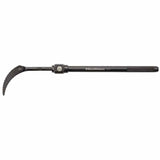 Indexing Pry Bar, Round Stock, 5.5 L Blade, Grooved Head Profile, Extendable, 21 in to 33 in 329-82220