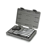 Ratcheting Leg Pullers, Short/Long Leg, 5 in - 7-1/2 in Spread, Steel 329-3628D