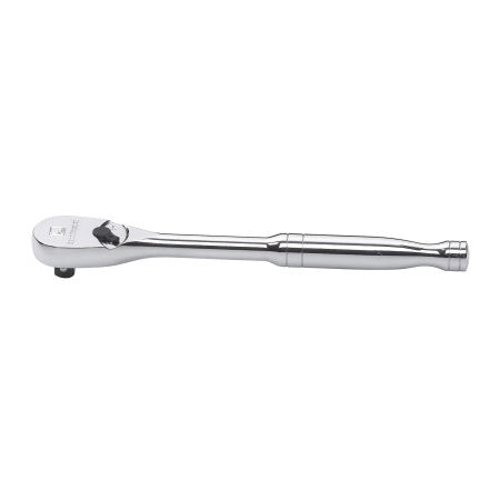 90T Ratchet, Tear Drop, 3/8 in Drive, 8.39 in OAL, Alloy Steel, Full Polish Chrome, Standard Handle 329-81211T