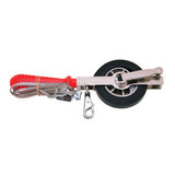 Atlas Oil Gauging Tape, 1/2 in W x 50 ft L, D2, Chrome Clad/Nubian Double-Duty, Used with 590 Plumb Bob 182-CN1293SDF590N