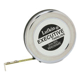 Executive Thinline Measuring Tapes, 1/4 in x 8 ft 182-W608