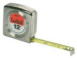 Mezurall Measuring Tapes, 1/2 in x 12 ft, Black 182-Y8212