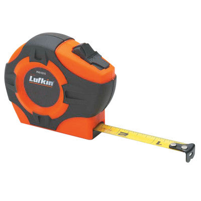 P1000 Series Measuring Tape, 3/4 in x 16 ft, Metric/SAE, A13, Hi-Viz Orange/Yellow 182-PHV1035CMEN