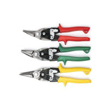 Aviation Snip Set, M1R: Left, M2R: Right, M3R: Straight, Comfort Grip 186-M123R