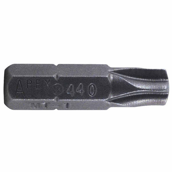 Mor-Torq Insert Bits, #2, 1/4 in drive, Hex, Spring 071-440-MT-2