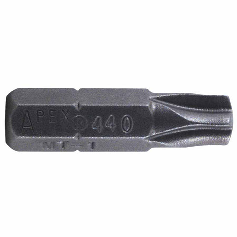 Mor-Torq Insert Bits, #2, 1/4 in drive, Hex, Spring 071-440-MT-2