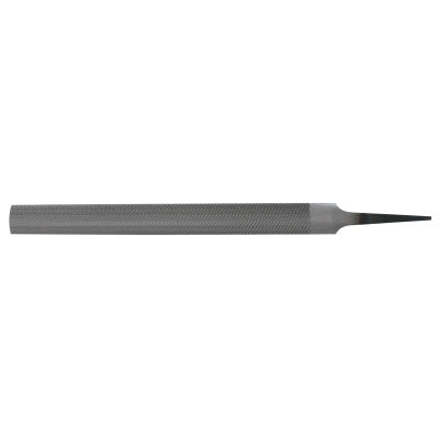 Half Round Bastard Files, 8 in, Tapered Handle 183-21745N