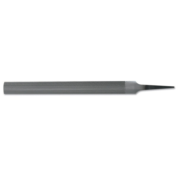 Half-Round File, 8 in, Bastard Cut, Curved/Flat Single Cut 183-04896N