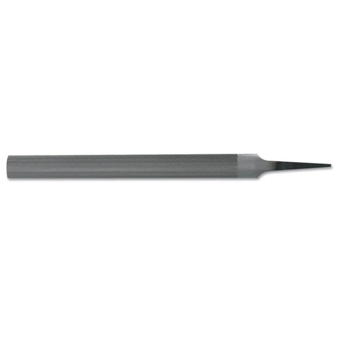 Half-Round File, 8 in, Bastard Cut, Curved/Flat Single Cut 183-04896N