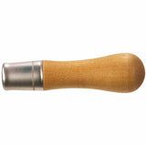 Metal Ferruled Wooden Handle, 4-7/8 in L, Style #1 183-21485N