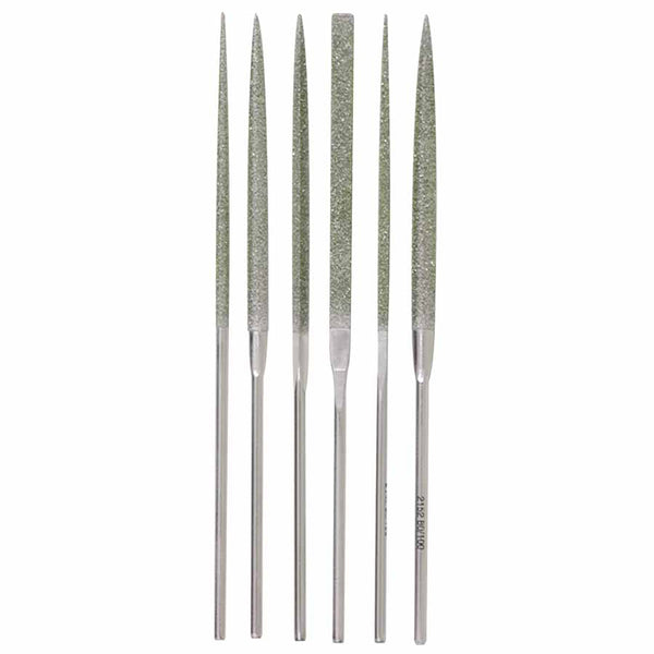 Swiss Pattern Needle File Sets, Cut 2, 4 in 183-37035