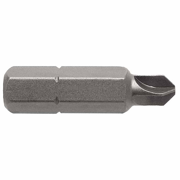 Torq-Set Insert Bits, #6, 1/4 in drive, Hex, Spring 071-212-6