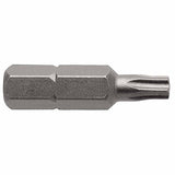 T-25 Torx Insert Bit, 1/4" Hex, Tamper Resistant 071-440-TX-25-H