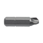 Tri-Wing Insert Bits, #7, 1/4 in drive, Hex, Spring 071-TWD-7