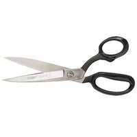 Inlaid Bent Handle Industrial Shears, 12.5 in OAL, Black, Sharp 186-W22N