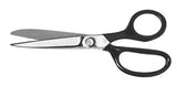 Inlaid Industrial Straight Trimmers, 7 in, Black 186-37N