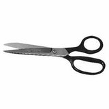 Solid Steel Straight Trimmers, 8 1/8 in, Black 186-438N