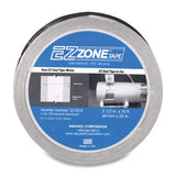 Ez Zone Tapes, Silver, 2.5 in x 75 ft x 3 mil 047-EZ-ZT2.5