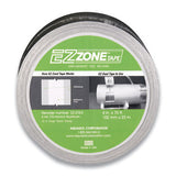 Ez Zone Tapes, Silver, 4 in x 75 ft x 3 mil 047-EZ-ZT4.0