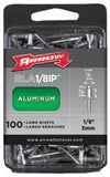 Aluminum Rivets, 1/2 x 3/16, Long 091-RLA3/16IP