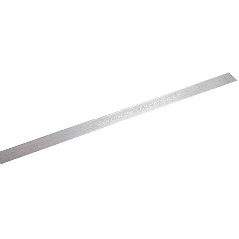 Stainless Steel Band, 3/4 in W x 0.030 in Thick x 100 ft L, SS 201 080-C20699