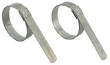 CP Series Center Punch Clamp, 1 in dia, 5/8 in Wide, 0.025 in Thick, Galvanized Carbon Steel 080-CP0499