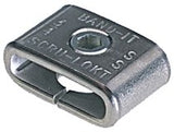 Scru-Lokt Buckle, 3/4 in W, 201 Stainless Steel, Hex Key Provided 080-C72699