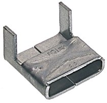 Valuclip Strapping Clips, 1/2 in, Stainless Steel 080-C15499