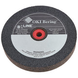 Straight Resinoid Wheel, 6 in dia, 3/4 in Thick, 1 in Arbor, Coarse Grit, T1 903-6341C