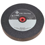 Straight Resinoid Wheel, 7 in dia, 1 in Thick, 1 in Arbor, Medium Grit, T1 903-711M