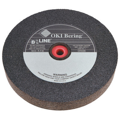 Straight Resinoid Wheel, 7 in dia, 1 in Thick, 1 in Arbor, Medium Grit, T1 903-711M