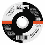 Depressed Center Combo Wheel, 4-1/2 in dia, 1/8 in Thick, 7/8 in Arbor, 30 Grit, Aluminum Oxide 903-4121878