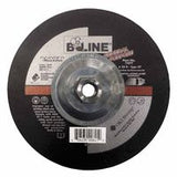 Depressed Center Grinding Wheel, 7 in dia, 1/4 in Thick, 5/8 in-11 Arbor, 24 Grit 903-747T