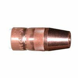 Centerfire MIG Nozzle, 1/8 in Recess, 1/2 in Bore, For T Series Tip, Copper 360-NS-1218C