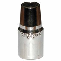 Quick Tip MIG Nozzle, Threaded, 5/8 in Bore, For Series 1 Tip, Plated Copper, Heavy Duty 360-N1C58HQ