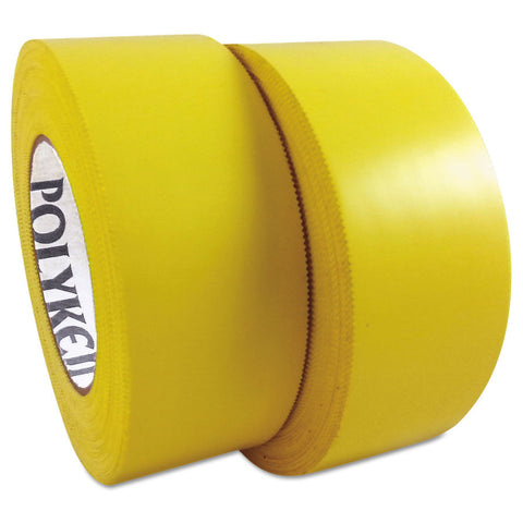 833 Multi-Purpose PE Film Tapes, 72 mm X 55 m, 7.5 mil, White 573-1120141