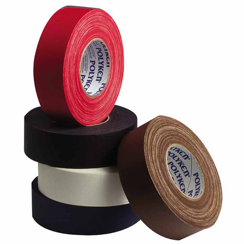 Premium Vinyl Coated Gaffers Tapes, 2 in X 60 yd, 11.5 mil, Black 573-1117632