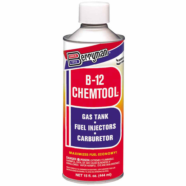 B-12 CHEMTOOL Carburetor/Choke Cleaner, 15 oz, Easy Pour Can, Aromatic (Toulene) 084-0116