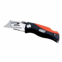 BKPH Lock-Back Utility Knife, 6-1/4 in L, Utility Steel Blade, ABS, Red/Black 013-D-BKPH